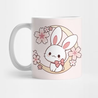 Sakura Moon Bunny | Kawaii Mug